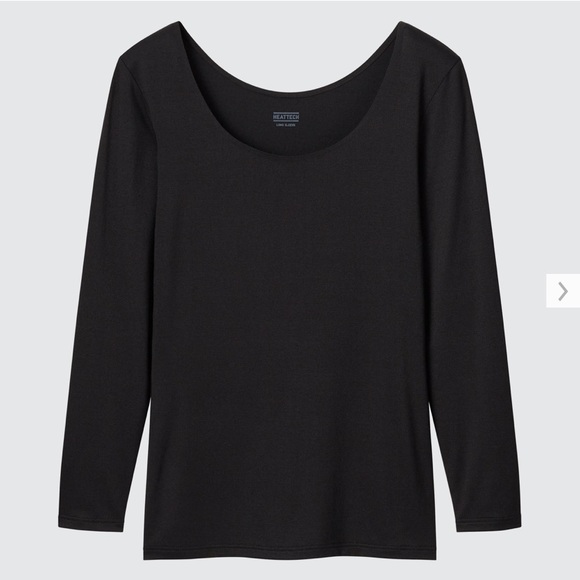Brand New in Packaging Uniqlo HEATTECH Scoop Neck Long-Sleeve T-Shirt - Picture 2 of 9